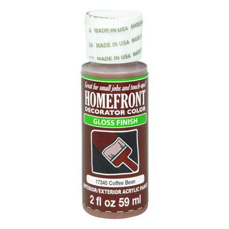 HOMEFRONT Gloss Coffee Bean Hobby Paint 2 oz 17345